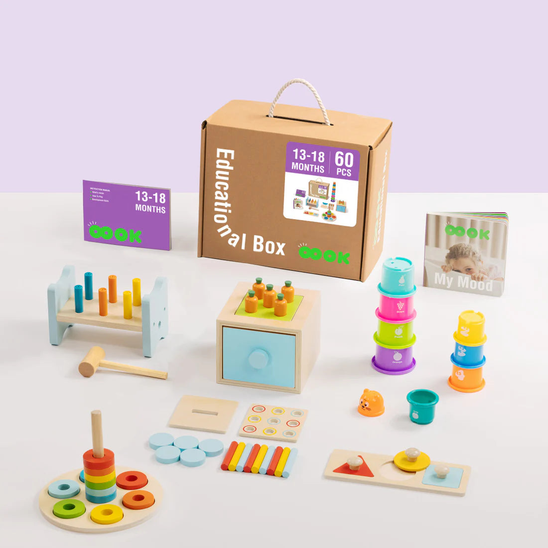 Coffret éducatif 13-18m - MindyToy