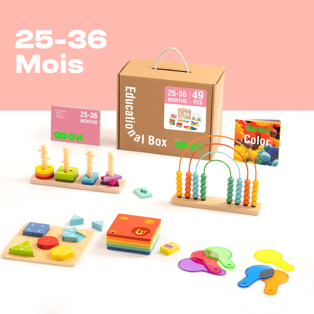 Coffret éducatif 25-36 mois - MindyToy