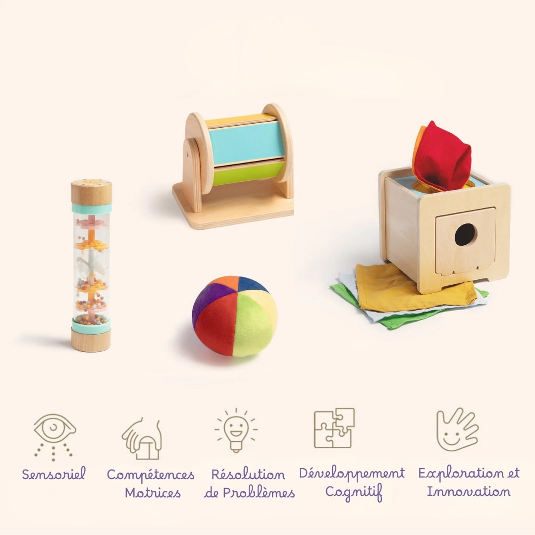 Coffret éducatif 0-6m - MindyToy