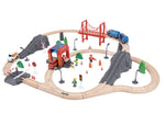Jeu de train et piste de construction de pont - MindyToy