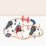 Jeu de train et piste de construction de pont - MindyToy