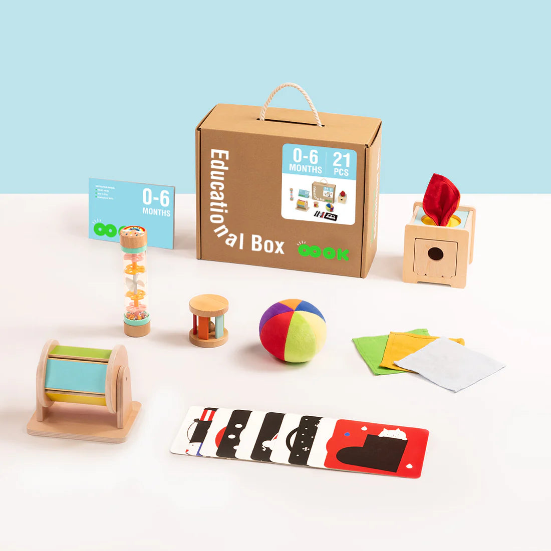 Coffret éducatif 0-6m - MindyToy
