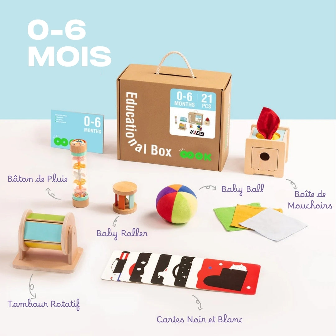 Coffret éducatif 0-6m - MindyToy