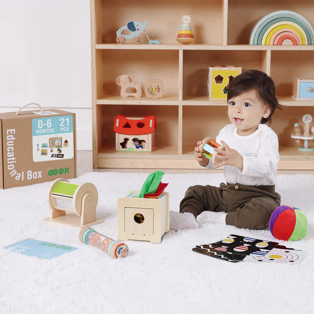 Coffret éducatif 0-6m - MindyToy