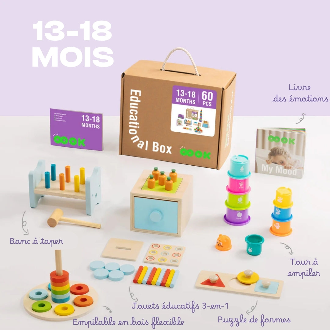 Coffret éducatif 13-18m - MindyToy