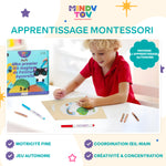 Activité Montessori pour stimuler la motricité et l’autonomie dès 3 ans