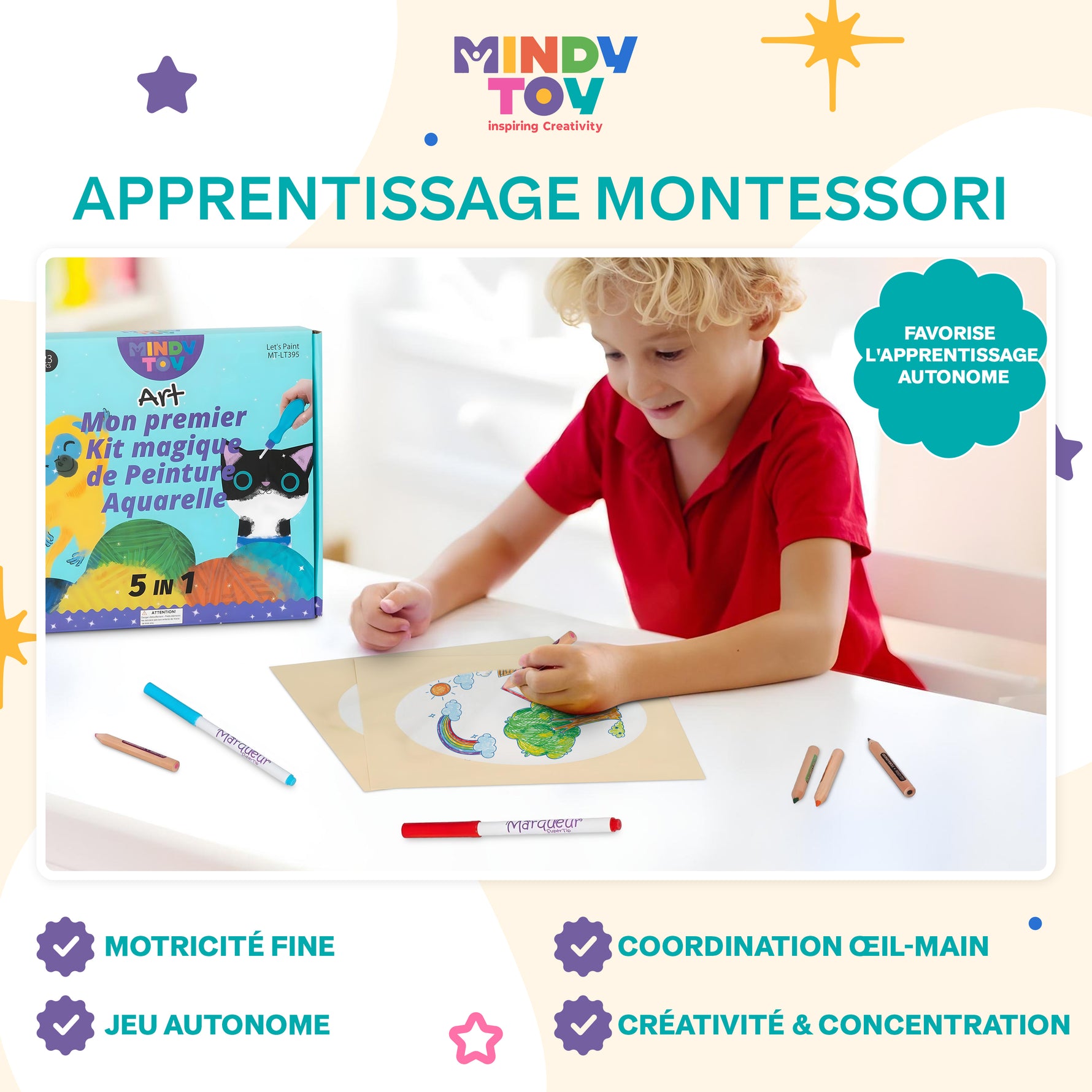 Activité Montessori pour stimuler la motricité et l’autonomie dès 3 ans