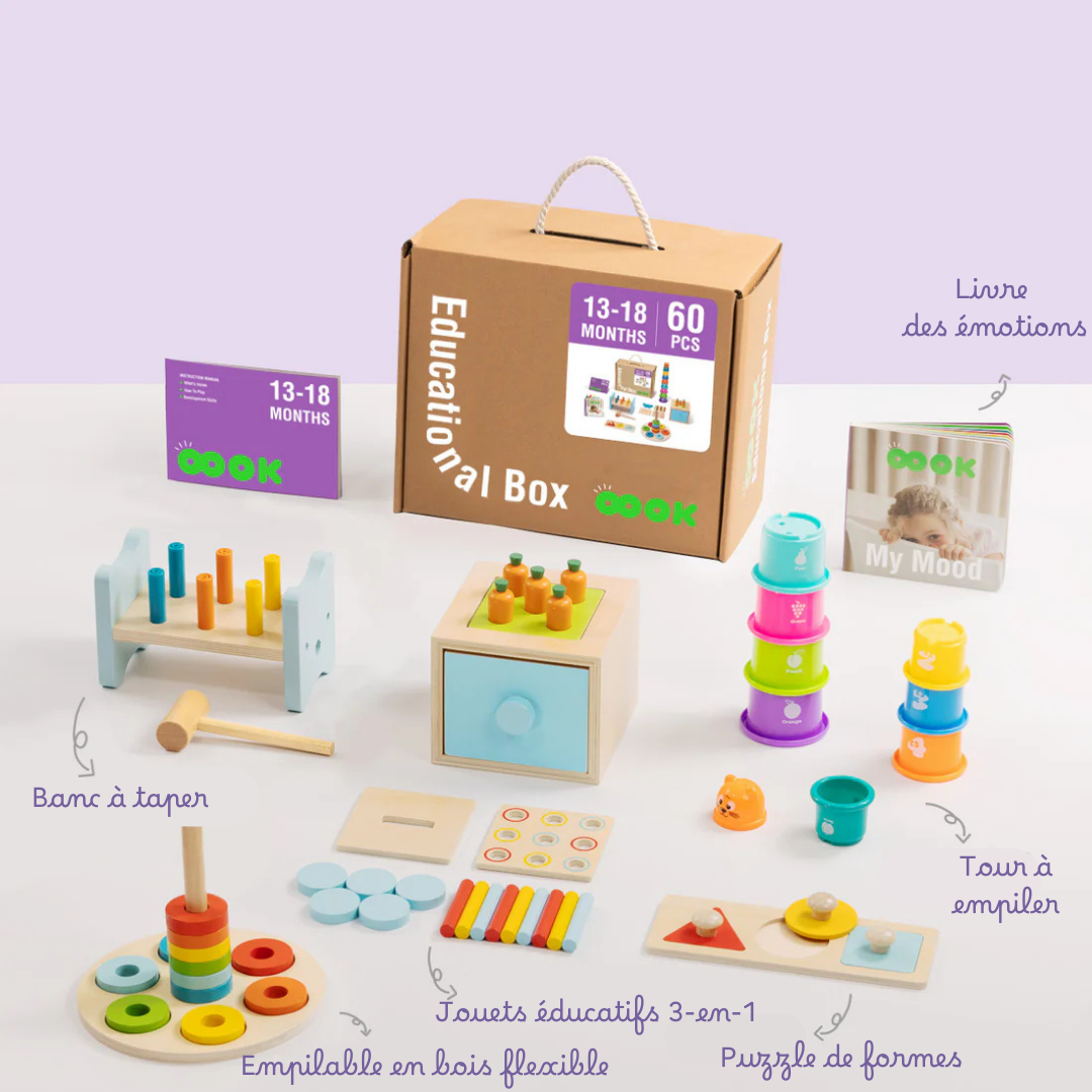 Coffret éducatif 13-18 mois - MindyToy