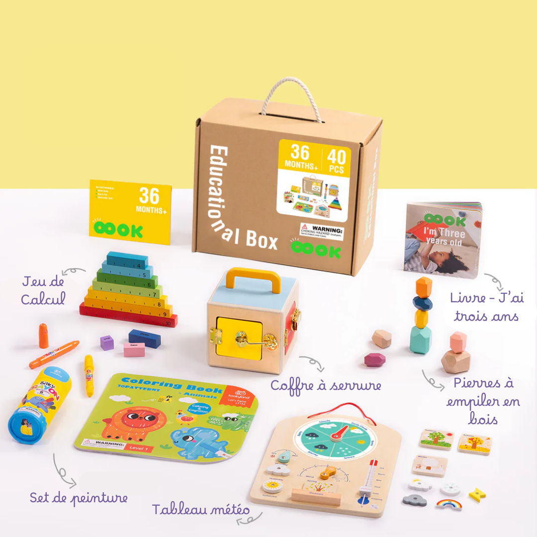 Coffret éducatif +3ans - MindyToy
