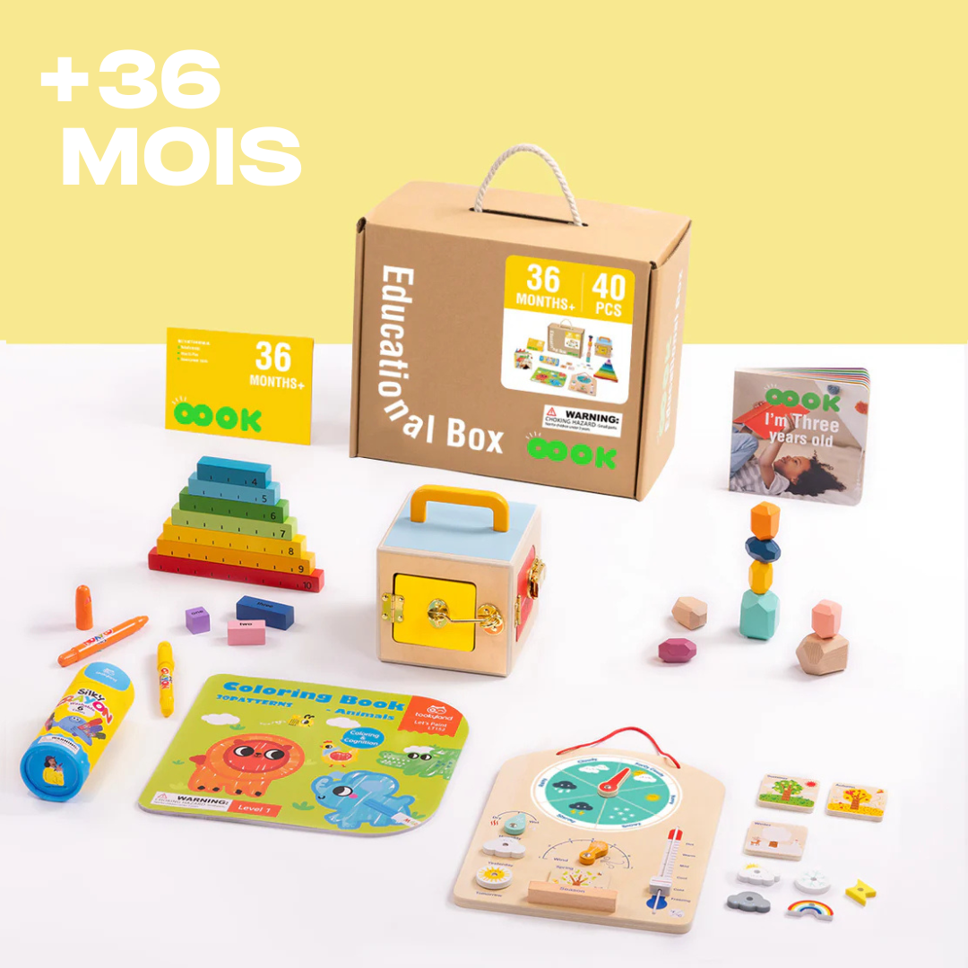 Coffret éducatif 36m+