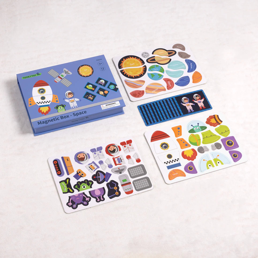 Boîte magnétique - Espace - MindyToy