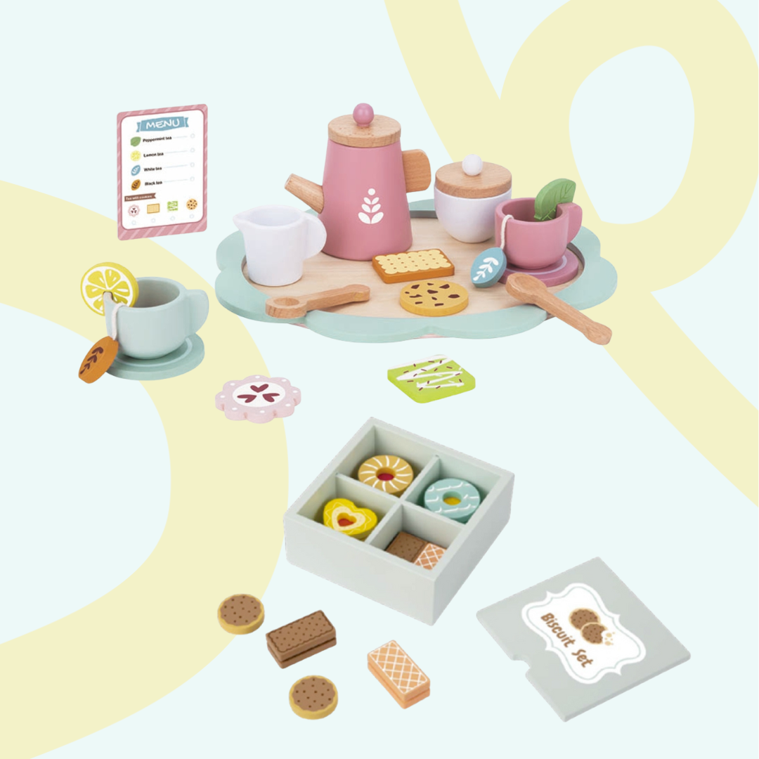 Pack service thé et le coffret biscuit